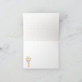 Bedankt kaart - Baby shower (Binnen)