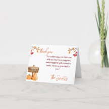 Bedankt, kleine pompoen