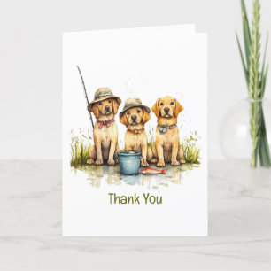 Bedankt Labrador Retriever Dogs Gevist