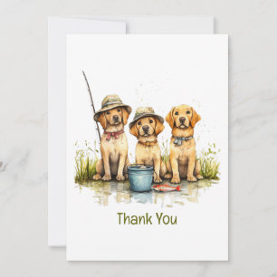 Bedankt Labrador Retriever Dogs Gevist
