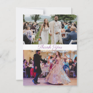 Bedankt Love Simple Briefkaart