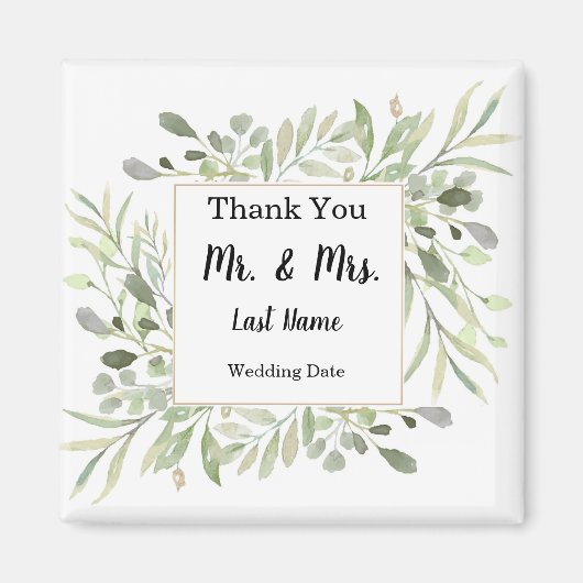 Bedankt Magneet (Voorkant)