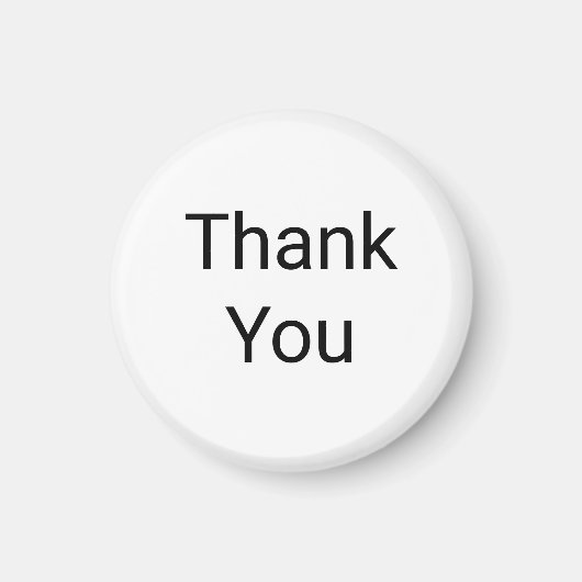 Bedankt Magneet (Voorkant)