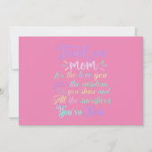 Bedankt mam... (Voorkant)