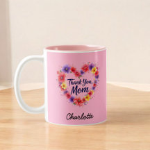 Bedankt mam | Gepersonaliseerde Bloemen Moederdag