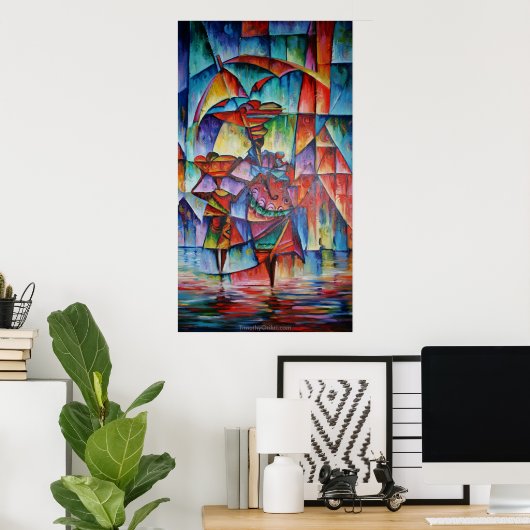 Bedankt mama 1 - Canvas Print (Thuiskantoor)