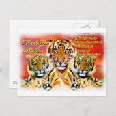 Bedankt, moeder_ briefkaart (Voorkant / Achterkant)