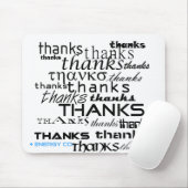 Bedankt Mousepad Muismat (Met muis)