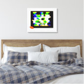 Bedankt najaar canvas afdruk (Insitu (Slaapkamer))