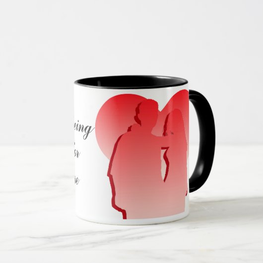 Bedankt om jou te zijn mok (Voorkant rechts)