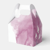 Bedankt om langs te brullen! Dragon Baby shower Bedankdoosjes (Achterkant)