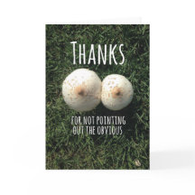 Bedankt om niet te wijzen op het voor de hand ligg