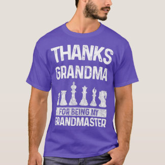 Bedankt oma voor mijn grootmeester t-shirt