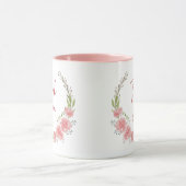 Bedankt onder de bloemen | Mokken koffie | (Midden)