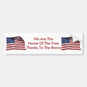 Bedankt op de Bumpersticker van de remmen