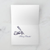 Bedankt Opmerking met de hand van de schrijver - (Binnen)