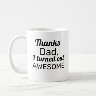 Bedankt pa Ik ben Geweldige geworden Koffiemok