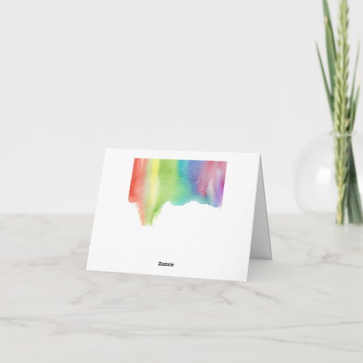 Bedankt Paint Splatter (Achterkant)