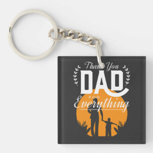 Bedankt pap voor alles sleutelhanger