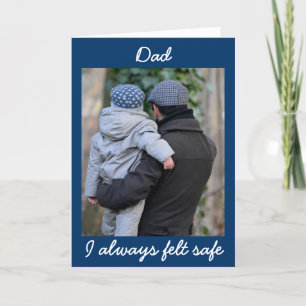 "Bedankt papa" Happy Vaderdag Kaart