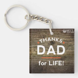 Bedankt Papa voor de sleutelhanger van het Leven