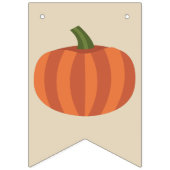 Bedankt pompoen Thanksgiving geven Vlaggetjes (Eerste vlag)