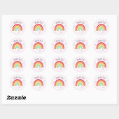 Bedankt Rainbow Sticker (Vel)