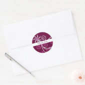 Bedankt Ronde Sticker (Envelop)