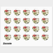 Bedankt Ronde Sticker (Vel)