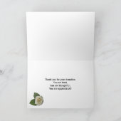 Bedankt rozen voor de donatie (Binnen)