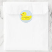 Bedankt Rubber Duck Party Baby shower Stickers (Tas)