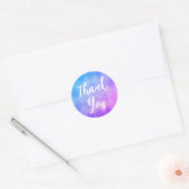 Bedankt Script Kleurrijke Stickers (Envelop)
