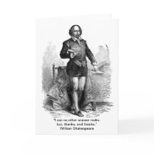 Bedankt, Shakespeare stijl!