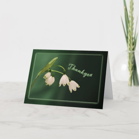 Bedankt - Sneeuwklokjes (Voorkant)