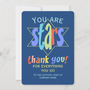 Bedankt Stars Staff Group Company