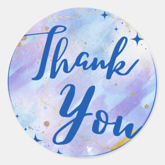 Bedankt Sticker (Voorkant)