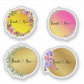 Bedankt Sticker (Voorkant)