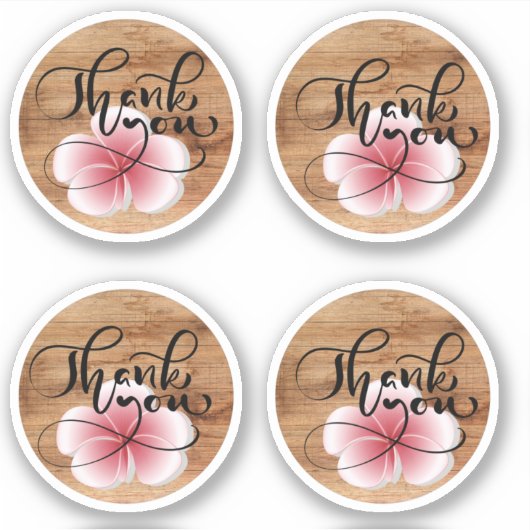 Bedankt Sticker (Voorkant)