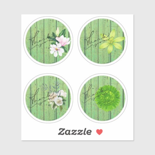 Bedankt Sticker (Vel)