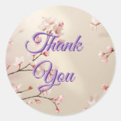 Bedankt Sticker (Voorkant)