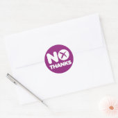 Bedankt Sticker Schotse Onafhankelijkheid (Envelop)