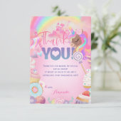 Bedankt Sweet Birthday (Staand voorkant)