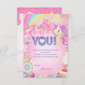 Bedankt Sweet Birthday (Voorkant / Achterkant)