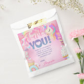 Bedankt Sweet Birthday Bedankzakje (Gezegeld)