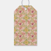 Bedankt Sweet Flower Simple  Botanical Cadeaulabel (Achterkant)