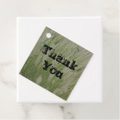 Bedankt Tall Desert Grass Planten Appreciation Bedankjes Labels (In situ)