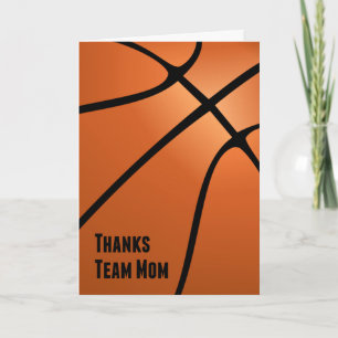 Bedankt Team Mom, Basketbal, Het Team Helpen