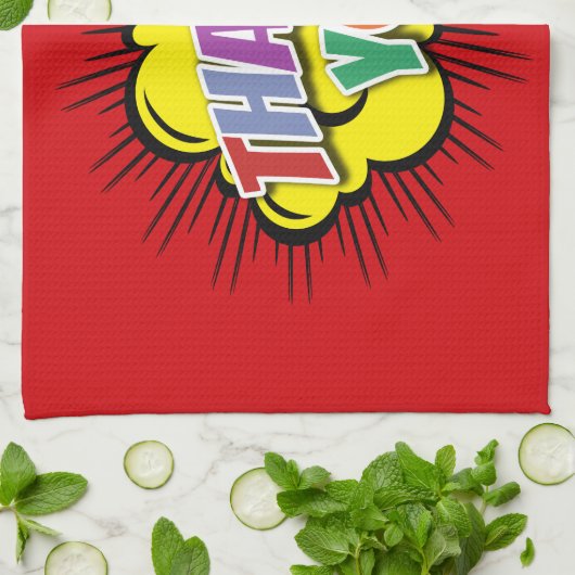 Bedankt Theedoek (Gevouwen)