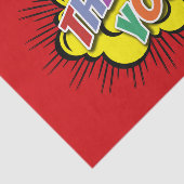 Bedankt Tissuepapier (Detail)