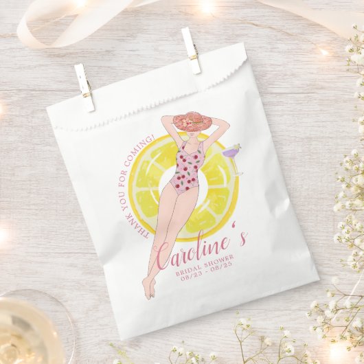 Bedankt Tropical Beach Vrijgezellenfeest Bachelore Bedankzakje (Geknipt)